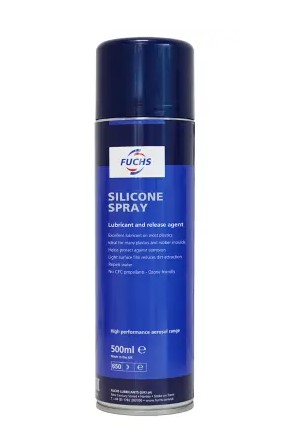 Мастило силіконове FUCHS SILICONE SPRAY балон 0,5л
